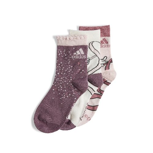 Medias Unisex Adidas Pack x3 - Beige - Rosado - Blanco - Adidas - 009.W11234227 — Stadium