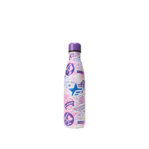 Botella Footy Termo Unicornios 500ml - Violeta - Rosa - Footy - 078.BO1347387 — Stadium