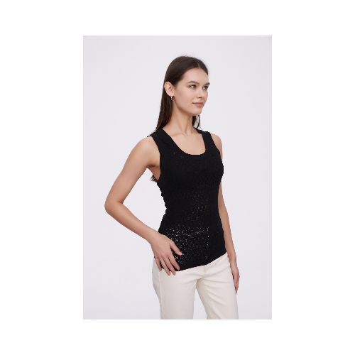 Musculosa Otela - Negro