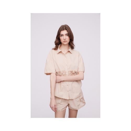 Camisa Shimmia - Beige