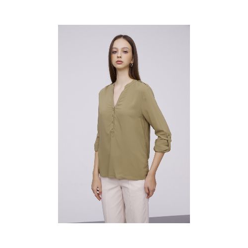 Blusa Yura - Verde Oliva Claro