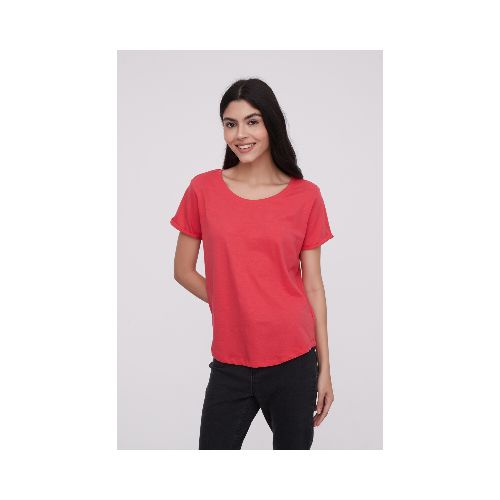 Remera Cordata - Rojo Coral