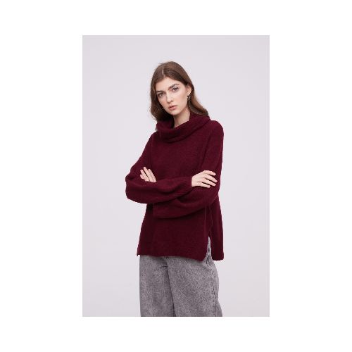 Polera Lamas - Bordeaux Oscuro