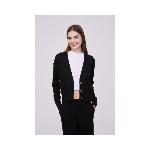 Cardigan Paki - Negro