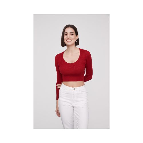 Sweater Dispa - Rojo Oscuro