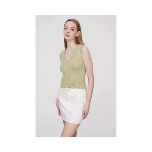 Musculosa Nikar - Verde Oliva Claro