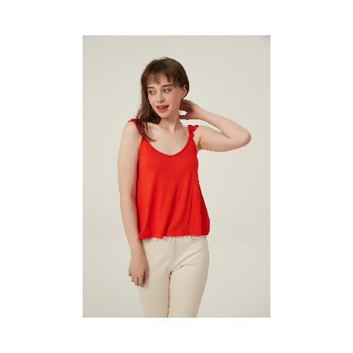 Musculosa Sik - Rojo Coral