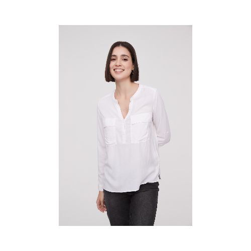 Blusa Compton - Blanco