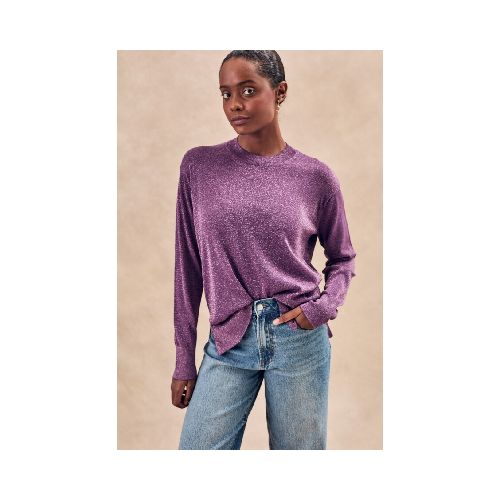 Sweater Texturado Lurex - Violeta