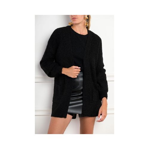 Cardigan Lurex - Negro