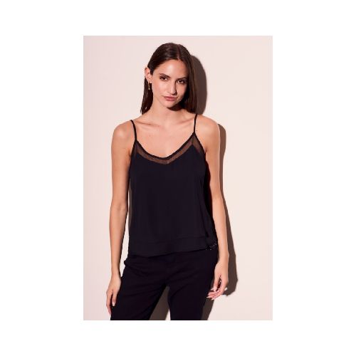 Blusa Lencera - Negro