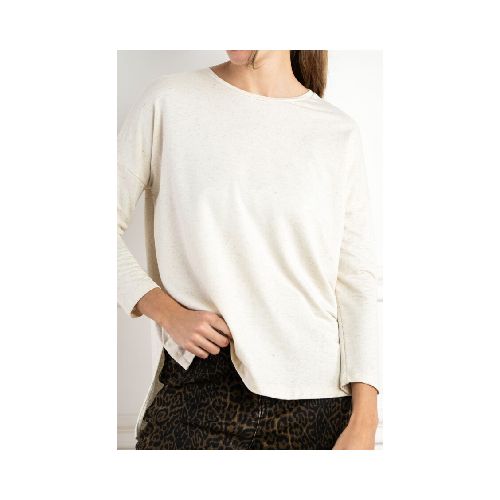 Sweater Con Lino - Arena