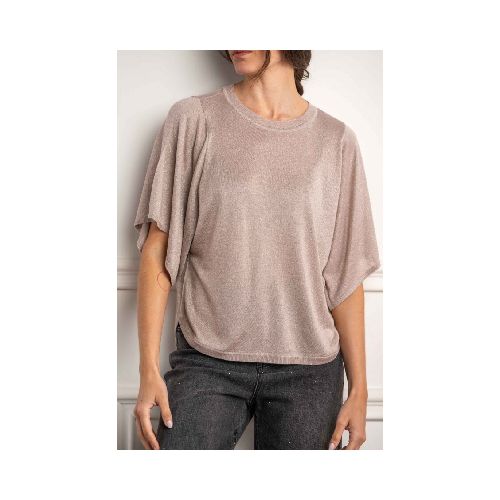 Sweater Lurex - Rosa