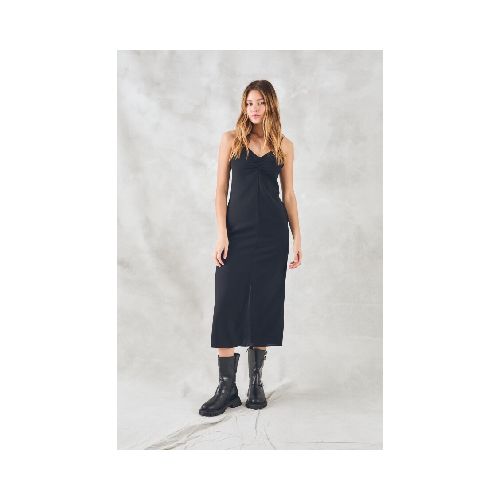 Vestido Slip Negro - Negro