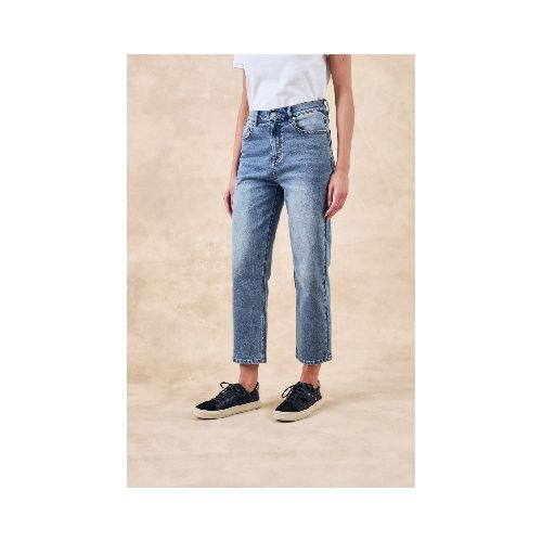 Jean Crop Recto - Denim