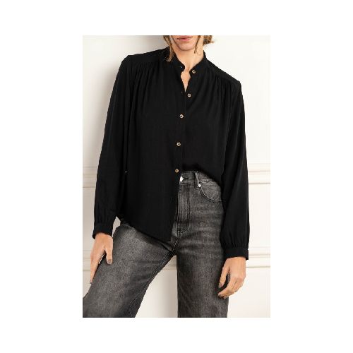 Blusa Viscosa - Negro