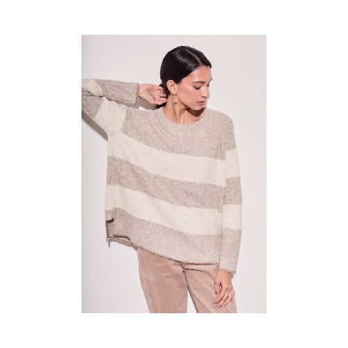 Sweater Rayado - Vison