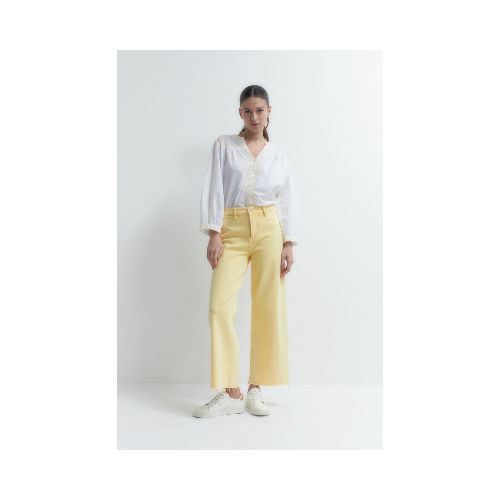 Jean culotte Paulina - amarillo