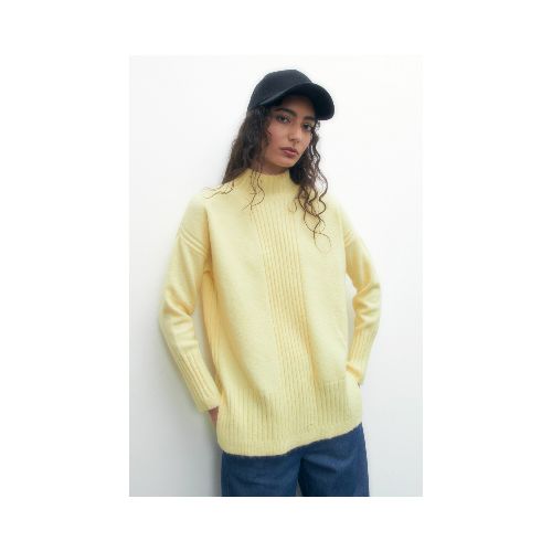 Polera oversized - amarillo