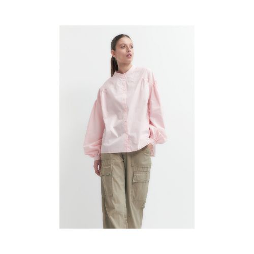 Camisa oversized - rosa