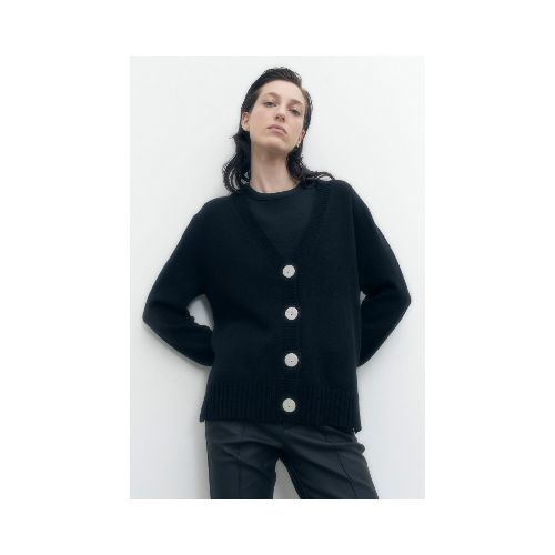 Cardigan Génova - negro