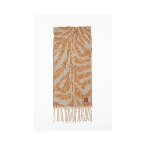 Bufanda animal print - beige