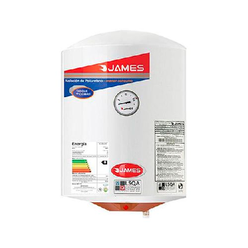 Termotanque James 40 L Cobre Cilíndrico James