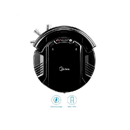 Aspiradora Midea F4 Robot Negra C/Control -140 Ml Midea