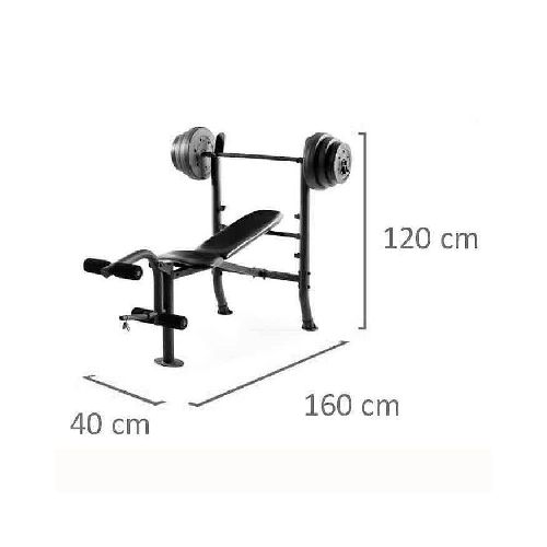 Banco De Pecho Weider Sport 265 - Uso Doméstico Weider