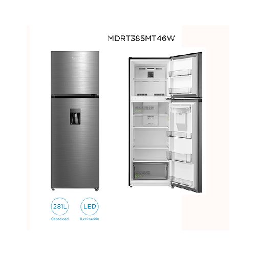 Refrigerador Midea Mdrt385Mtr46W Disp.Inox 266 L -Frío Seco Midea