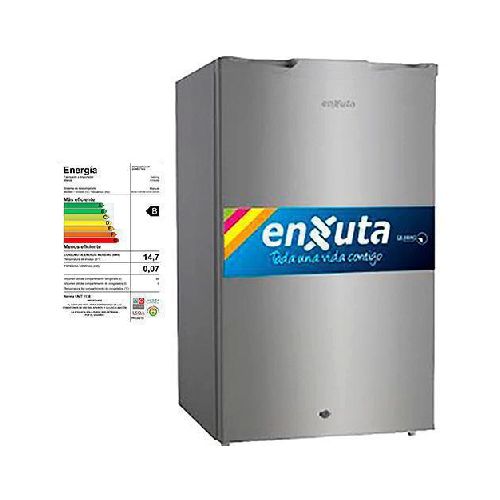 Refrigerador Enxuta Renx 110Fhs/Fhs-A Plata Frigobar Enxuta