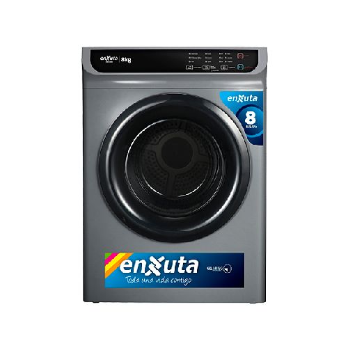 Secarropa Enxuta Senx080S 8 Kg - Fontal -Titanium Enxuta