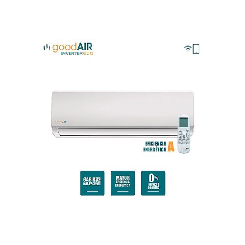 Aire Acond. Good Air Inverter 9000 Btu Split Eco -Clase A