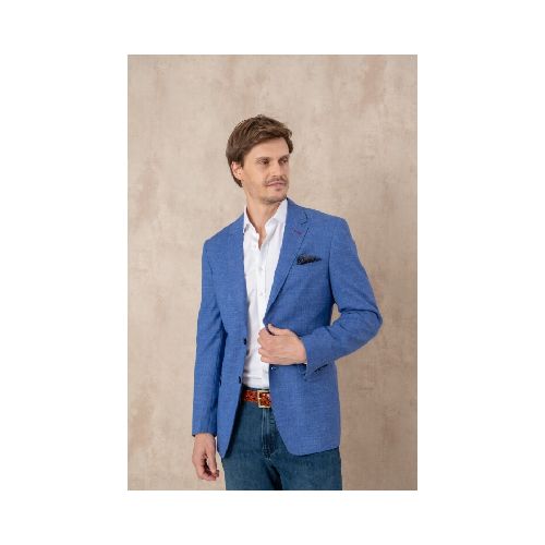 Saco liso Summer Classic Fit - Blue