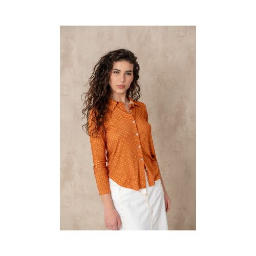 Camisa lunares - Naranja