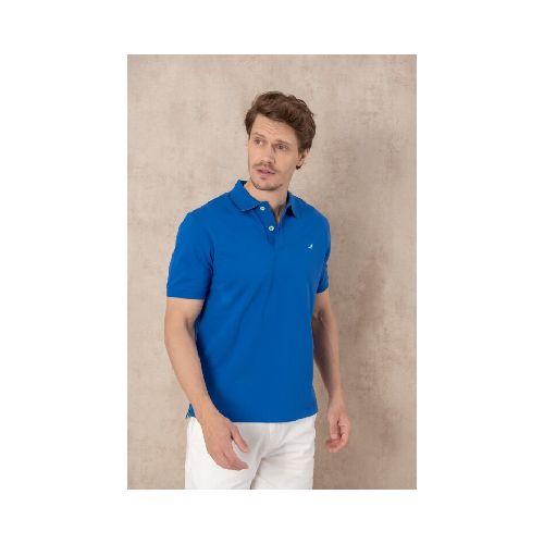 Remera Pique - Blue