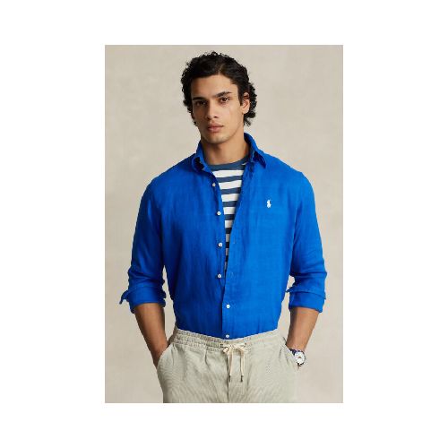 Camisa Lino Polo Ralph Lauren - Heritage Blue