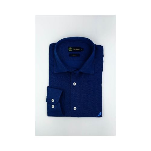 Camisa de jersey Slim Fit - Navy