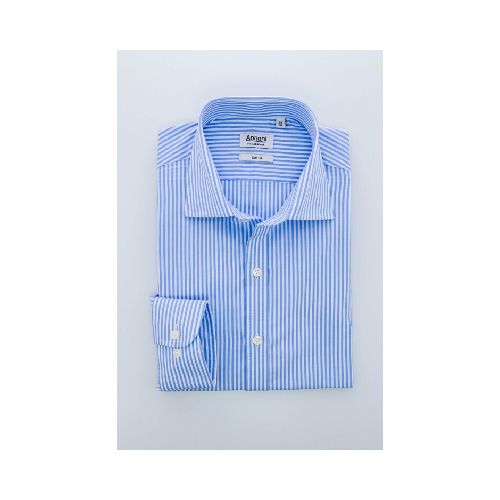 Camisa Annoni Short Collar Salónica - Rayas