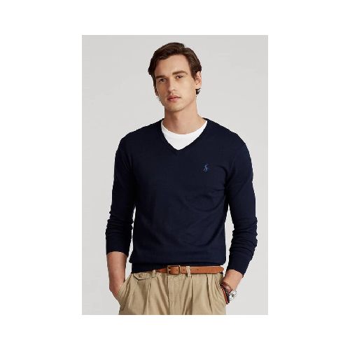 Sweater V Polo Ralph Lauren - Azul marino