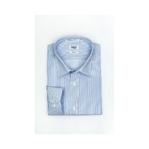 Camisa Annoni clásica rayas - Rayas Celeste