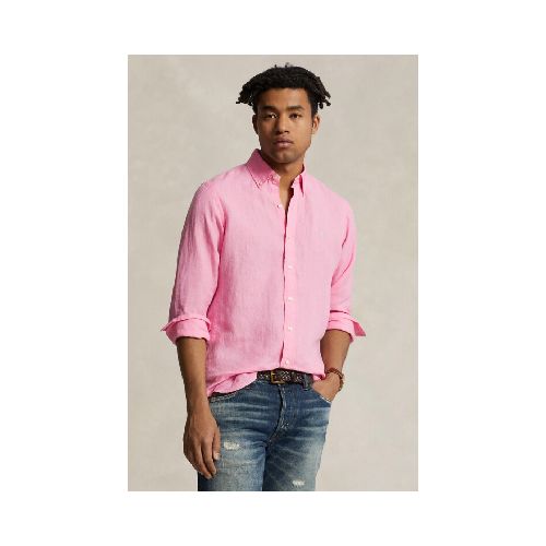 Camisa Lino Polo Ralph Lauren - Florida Pink