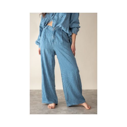 Pantalón ancho - Denim