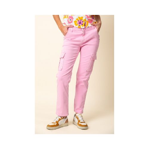 Pantalón Cargo dama - Rosa