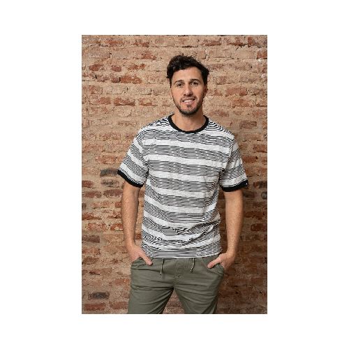 Remera Henley 100% Algodón