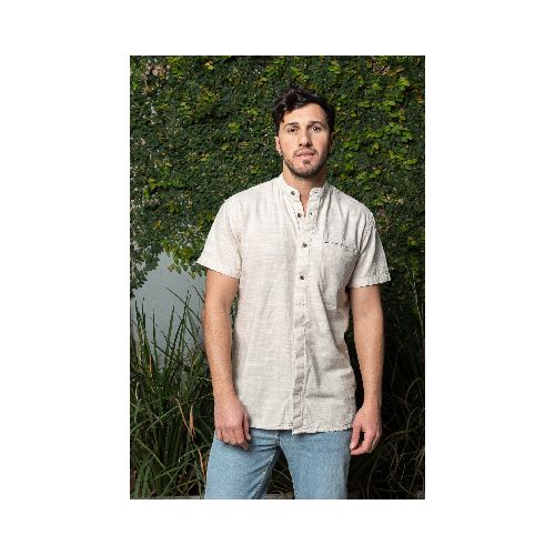 Camisa Cuello Mao Coleccion Lino