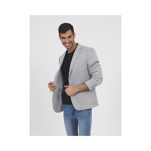 Saco jersey - gris