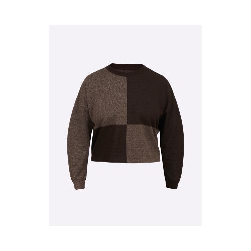 Sweater damero - Chocolate