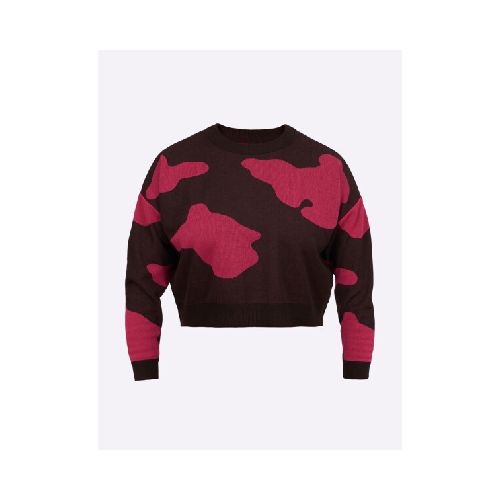 Sweater Jacquard - Chocolate