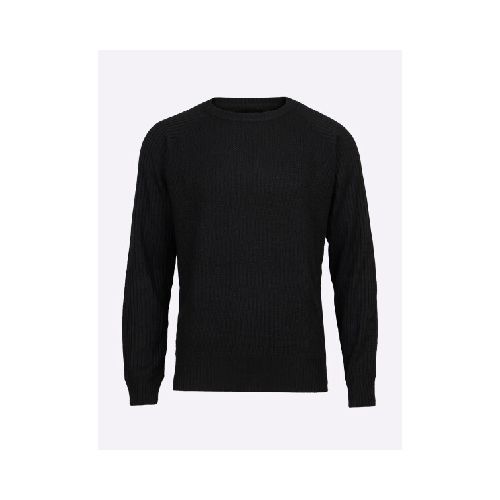 Sweater diagonales - negro